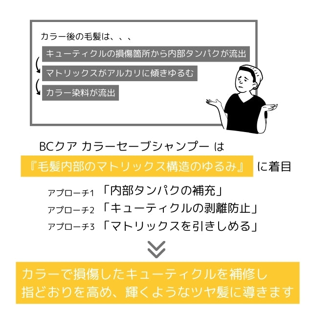 シュワルツコフ BCクア カラーセーブシャンプー