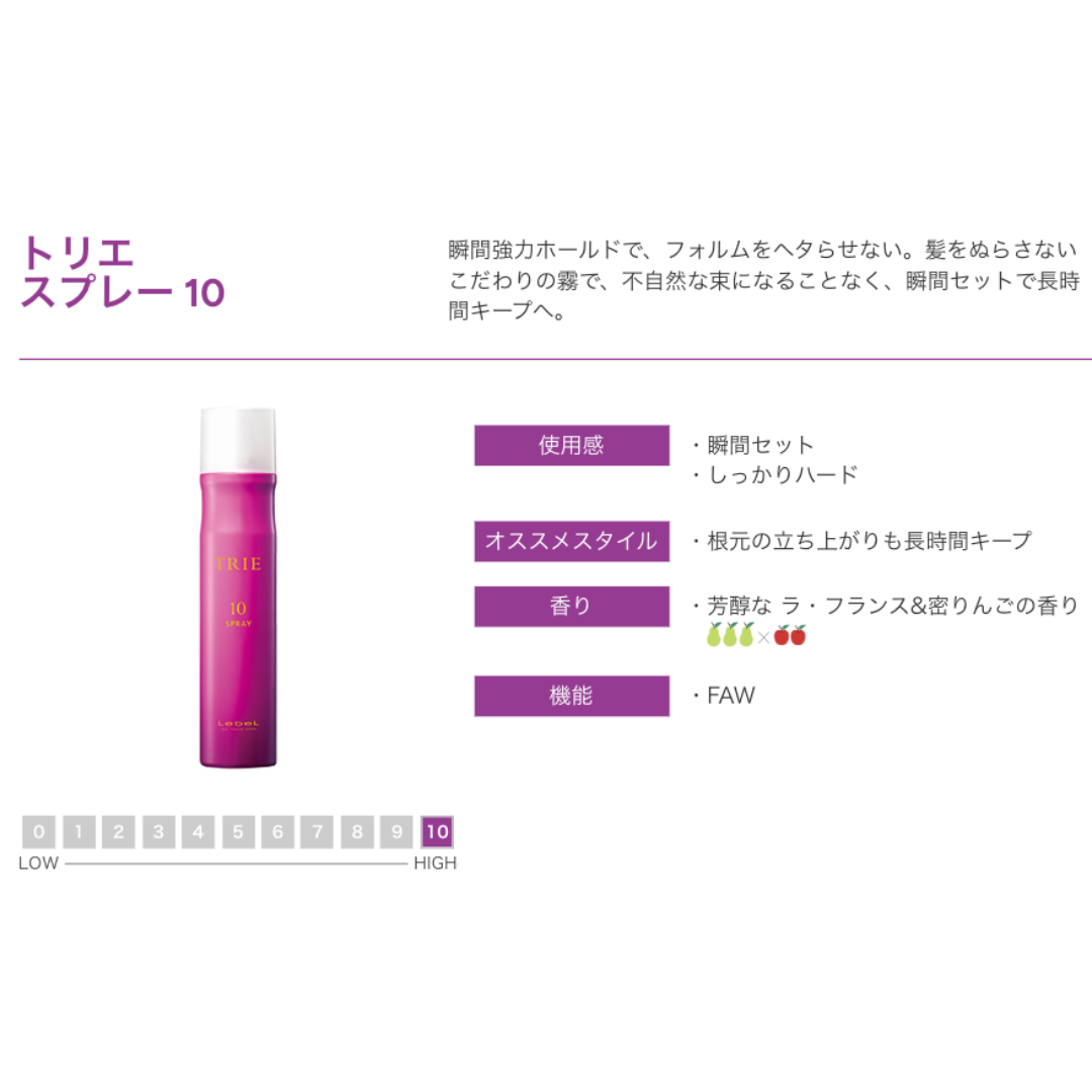 ルベル トリエ スプレー 10