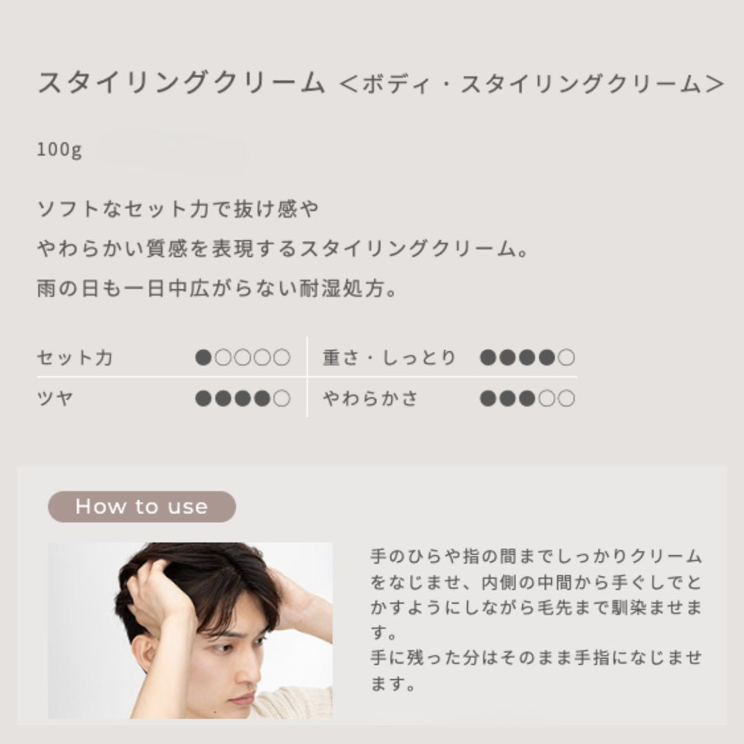 LORETTA AIMER(ロレッタエメ) スタイリングクリーム