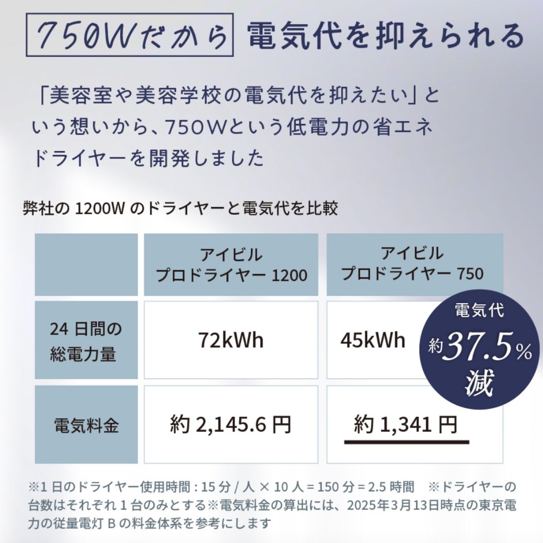 アイビルプロドライヤー 750