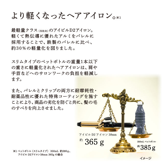 アイビル D2アイロン  ゴールド