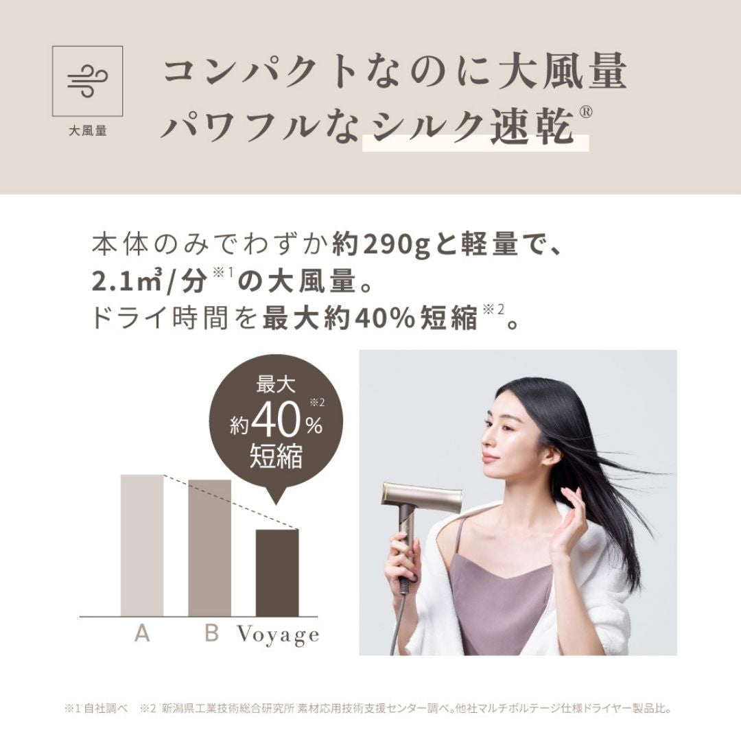 KINUJO (キヌージョ)  ヘアドライヤー Voyage