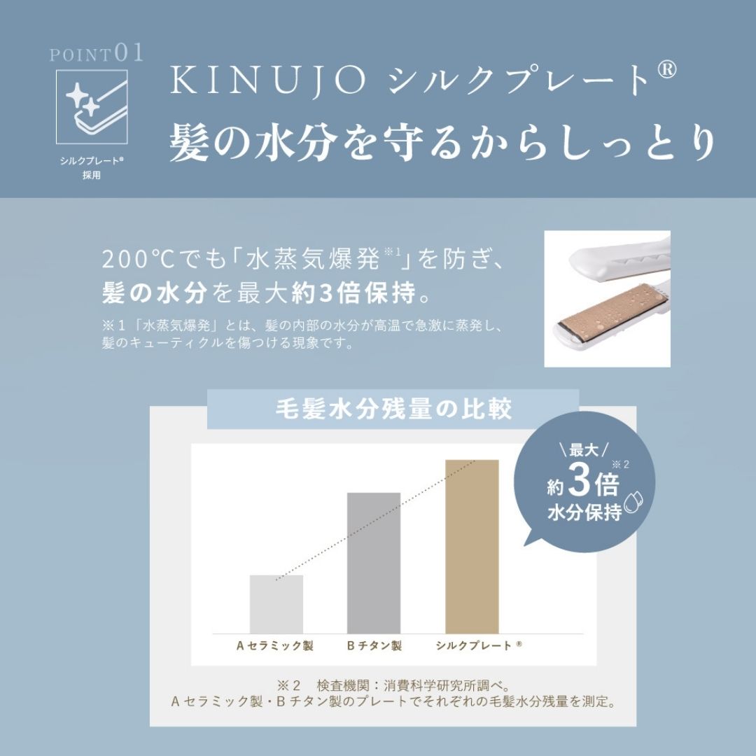 KINUJO (キヌージョ)  ストレートアイロン