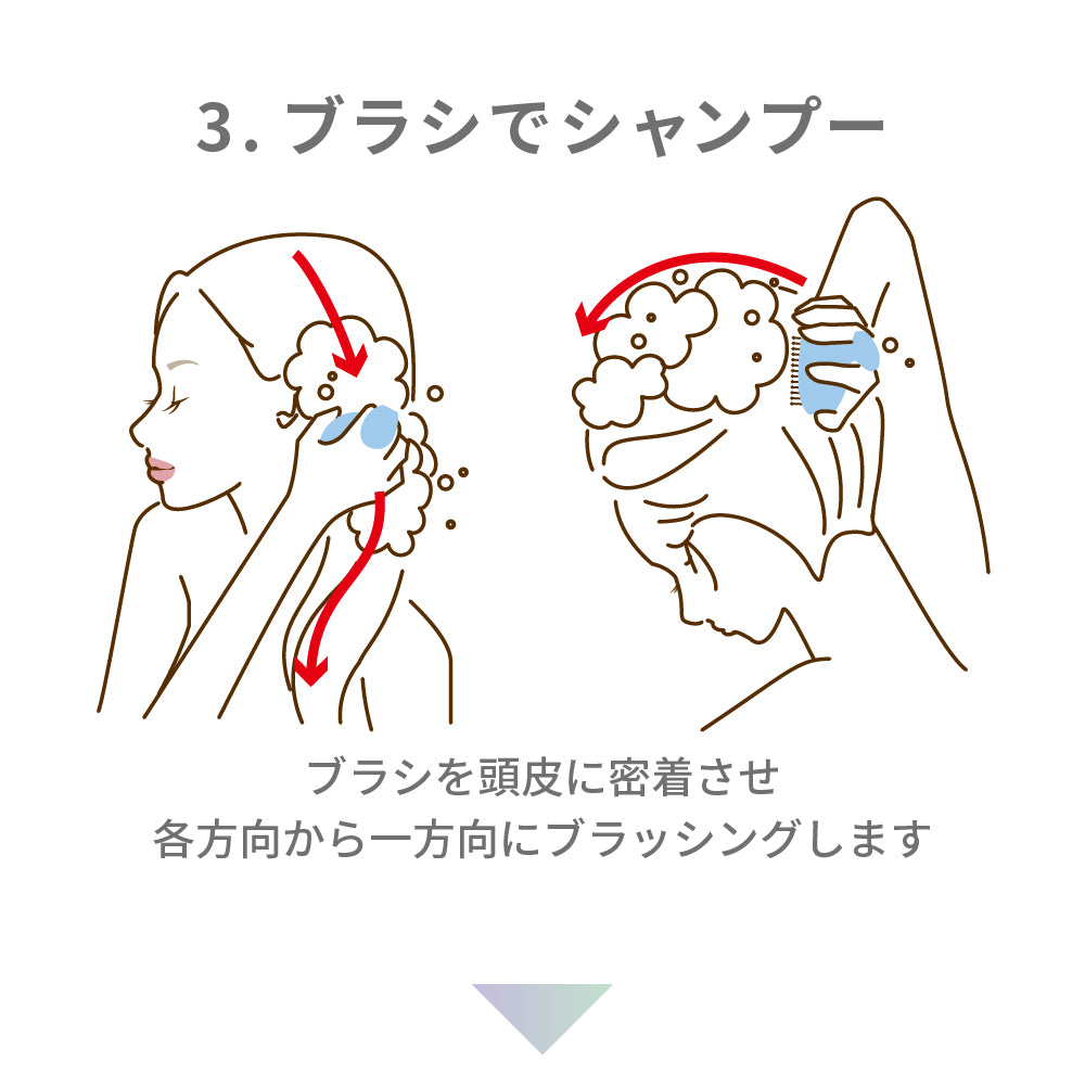 アイビル スカルプブラシ