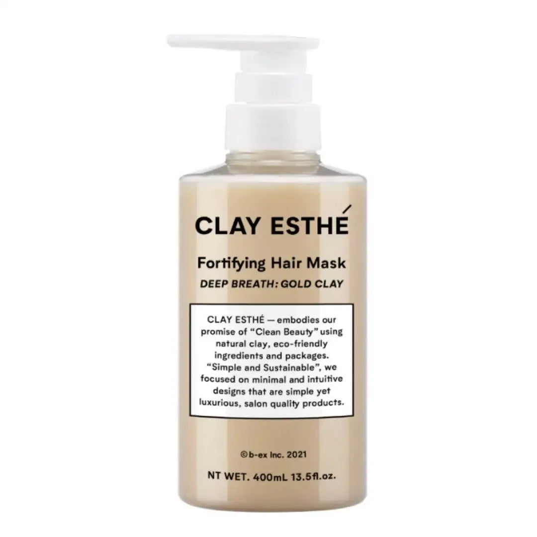 CLAY ESTHÉ(クレイエステ) フォーティファイングヘアマスク ゴールドクレイ