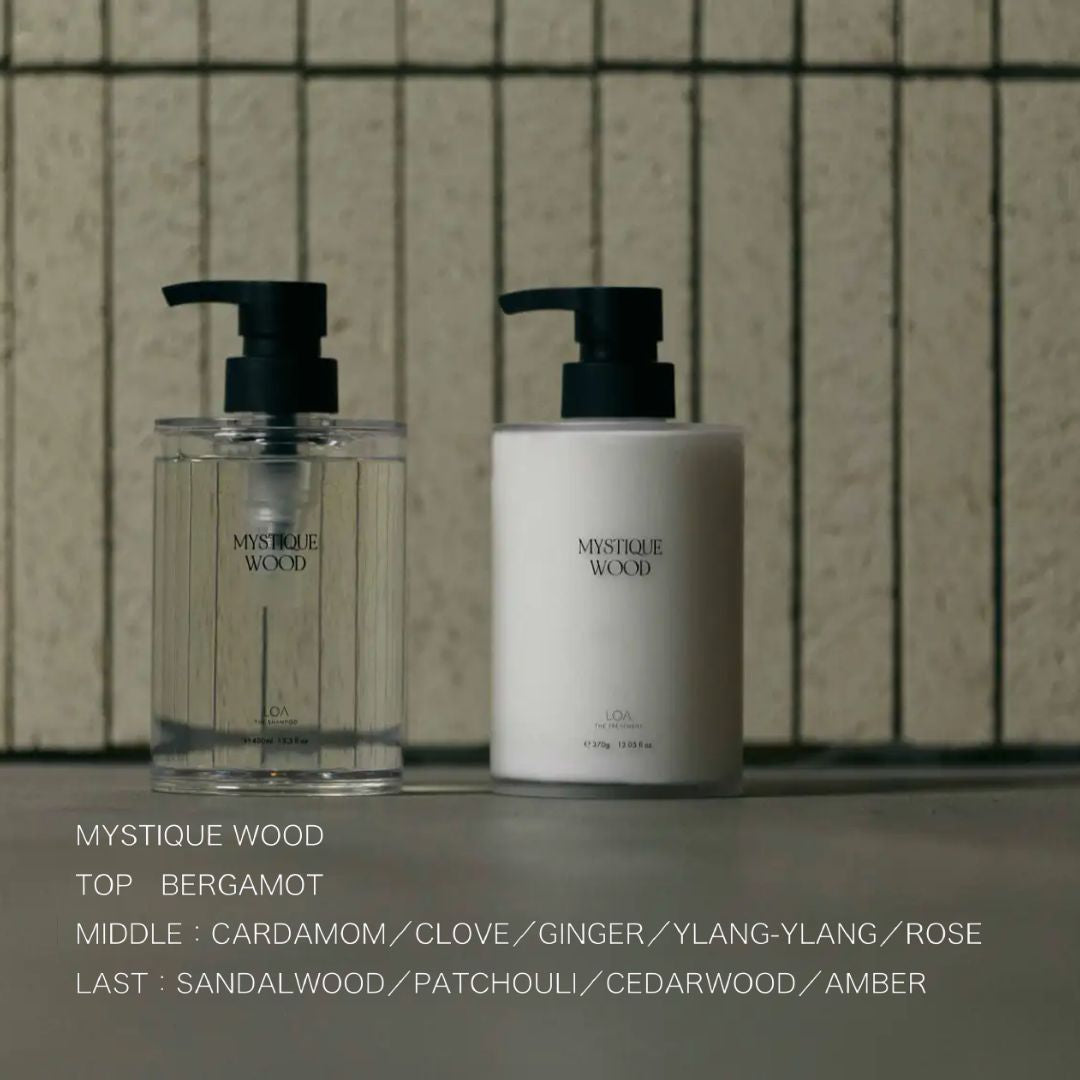 LOA THE SHAMPOO (ロアザシャンプー) MYSTIQUE WOOD ミスティックウッド