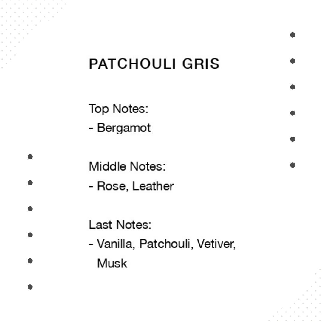 LOA THE OIL PARFUM (ロアザオイル パルファン) PATCHOULI GRIS